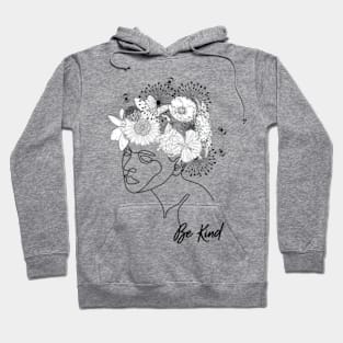 BE KIND WHITE Kindness matters Hoodie